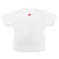 Tokyo Devil Baby T-Shirt Mini Tee | 100% Baumwolle | Mit Druckknöpfen - Weiß