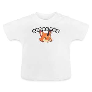 Tokyo Devil Baby T-Shirt Mini Tee | 100% Baumwolle | Mit Druckknöpfen - Weiß