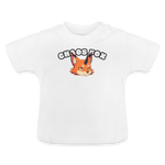 Tokyo Devil Baby T-Shirt Mini Tee | 100% Baumwolle | Mit Druckknöpfen - Weiß