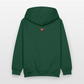 Tokyo Devil Teen Streetwear Kuschel-Hoodie | Chaos Fox - Flaschengrün