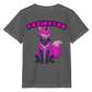Tokyo Devil Kinder T-Shirt Foxinator Pink | Organic Cotton - Anthrazit