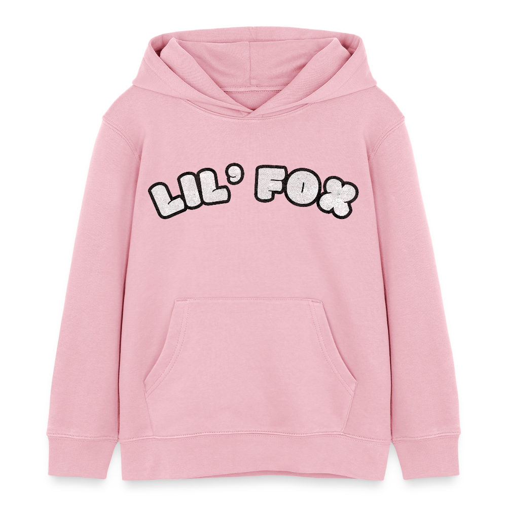 LIL`FOX Oni-Fuchs Kinder Bio-Hoodie | Tokyo Devil - Hellrosa