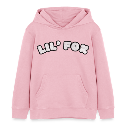 LIL`FOX Oni-Fuchs Kinder Bio-Hoodie | Tokyo Devil - Hellrosa