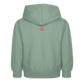 Tokyo Devil Teen Streetwear Kuschel-Hoodie | Lil` Devils Pink Coralblue - Graugrün
