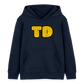 TD Logo Kinder Bio-Hoodie | Tokyo Devil - Navy
