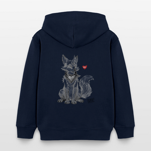 LIL`FOX Oni-Fuchs Kinder Bio-Hoodie | Tokyo Devil - Navy