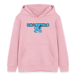 Tokyo Devil Kinder Hoodie LIL`DEVILS Oni-Fuchs Coral | Bio-Baumwolle - Hellrosa