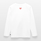 Tokyo Devil Langarmshirt | Foxinator 4 Oni-Füchsen | Unisex - Weiß