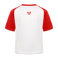 Tokyo Devil Kinder Baseball T-Shirt Chaos Fox | Streetwear Kids - Weiß/Rot