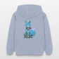 Tokyo Devil Kinder Hoodie LIL`DEVILS Oni-Fuchs Coral | Bio-Baumwolle - Lavendel-Violett