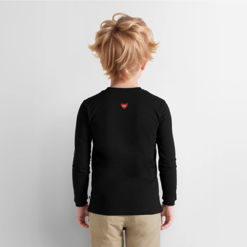 Tokyo Devil Langarmshirt | Foxinator 4 Oni-Füchsen | Unisex - Schwarz