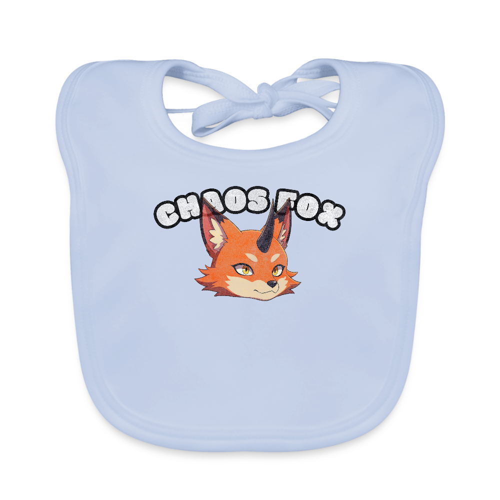 Tokyo Devil Baby Bio-Lätzchen Organic Cotton | Streetwear Mini Edition - sky Blue
