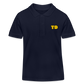 Kinder Bio-Poloshirt mit „TD“ | Tokyo Devil - Navy