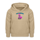 Tokyo Devil Teen Streetwear Kuschel-Hoodie | Lil` Devils Pink Coralblue - Sand