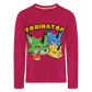 Tokyo Devil Langarmshirt | Foxinator 4 Oni-Füchsen | Unisex - dunkles Pink