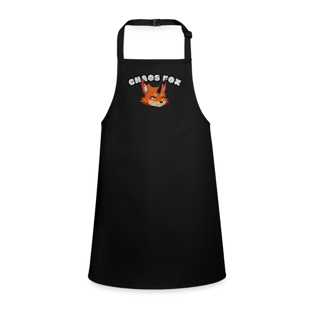 Tokyo Devil Kinder Schürze Streetwear | Robust & Waschbar - Schwarz