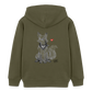 LIL`FOX Oni-Fuchs Kinder Bio-Hoodie | Tokyo Devil - Khaki