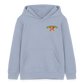 Tokyo Devil Kinder Hoodie FOXINATOR Oni-Fuchs | Bio-Baumwolle - Lavendel-Violett