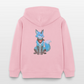 Tokyo Devil Kinder Hoodie LIL`DEVILS Oni-Fuchs Coral | Bio-Baumwolle - Hellrosa
