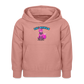 Tokyo Devil Teen Streetwear Kuschel-Hoodie | Lil` Devils Pink Coralblue - Altrosa