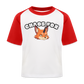 Tokyo Devil Kinder Baseball T-Shirt Chaos Fox | Streetwear Kids - Weiß/Rot