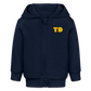 Tokyo Devil Kinder Hoodie mit TD TYPO | Bio-Baumwolle - Navy