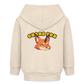 Tokyo Devil Kinder Hoodie mit TD TYPO | Bio-Baumwolle - Weißgrau