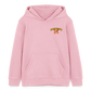 Tokyo Devil Kinder Hoodie FOXINATOR Oni-Fuchs | Bio-Baumwolle - Hellrosa