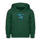 Tokyo Devil Teen Streetwear Kuschel-Hoodie | Foxinator Coralblue - Flaschengrün