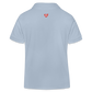 Kinder Bio-Poloshirt mit „TD“ | Tokyo Devil - sky Blue