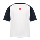 Tokyo Devil Kinder Baseball T-Shirt Chaos Fox | Streetwear Kids - Weiß/Navy