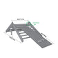2-in-1 Montessori Climbing Triangle With Ramp
