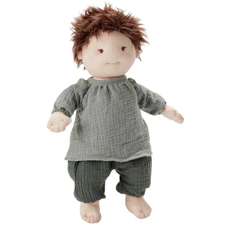 byASTRUP® Kuschelpuppe Victor – 42 cm Stoffpuppe ab 1 Jahr