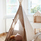 Tipi- und Mattenset „Natural Linen“