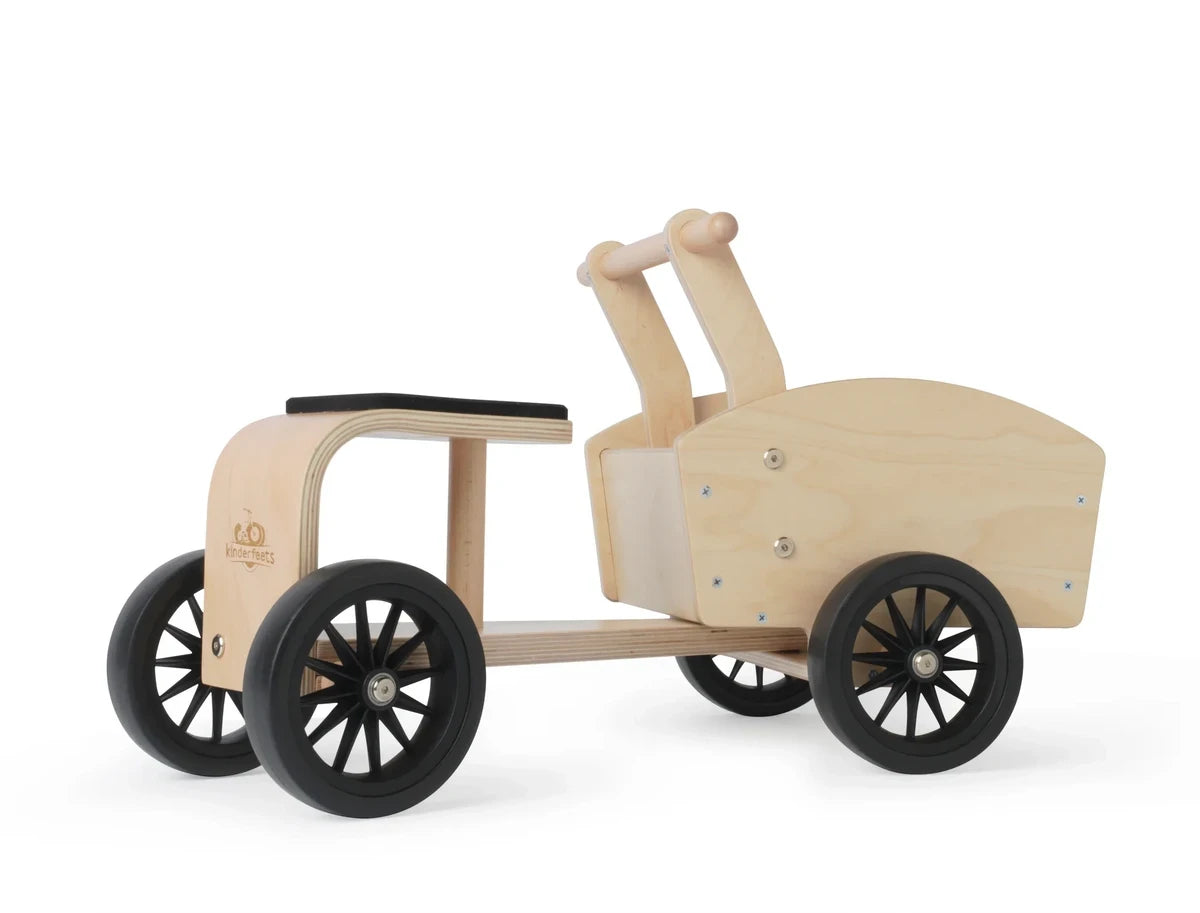 4-Rad Lauflernwagen mit Lastenraum-Kinderfeets Bakfiets - verysuperb