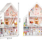 Gerardo's Toys - XXL Puppenhaus aus Holz | Liselle mit LED Licht