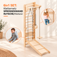 Montessori Kletterwand 6-in-1 mit Rutsche & Schaukel | Goodevas