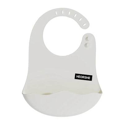Silikon-Lätzchen Weiß | HEORSHE