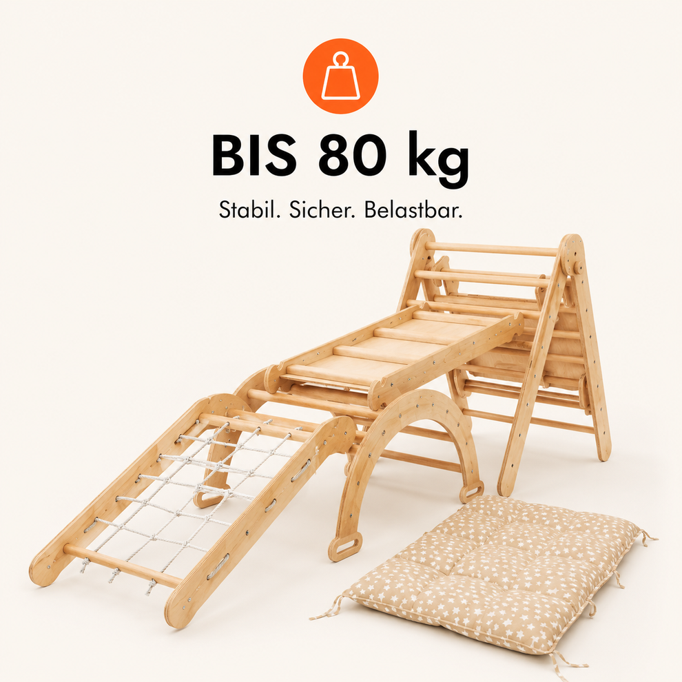 Goodevas 7in1 Montessori Klettergerüst bis 80 kg