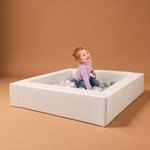 Softplay Bällebad für Kinder Indoor & Outdoor Weiß | IGLU