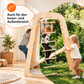 Montessori Klettergerüst 7-in-1 für Indoor & Outdoor | Goodevas