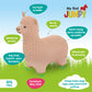 Hüpftier Beige Alpaca für Kinder | Gerardo's Toys
