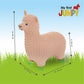 Hüpftier Beige Alpaca für Kinder | Gerardo's Toys