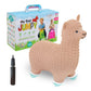 Hüpftier Beige Alpaca für Kinder | Gerardo's Toys