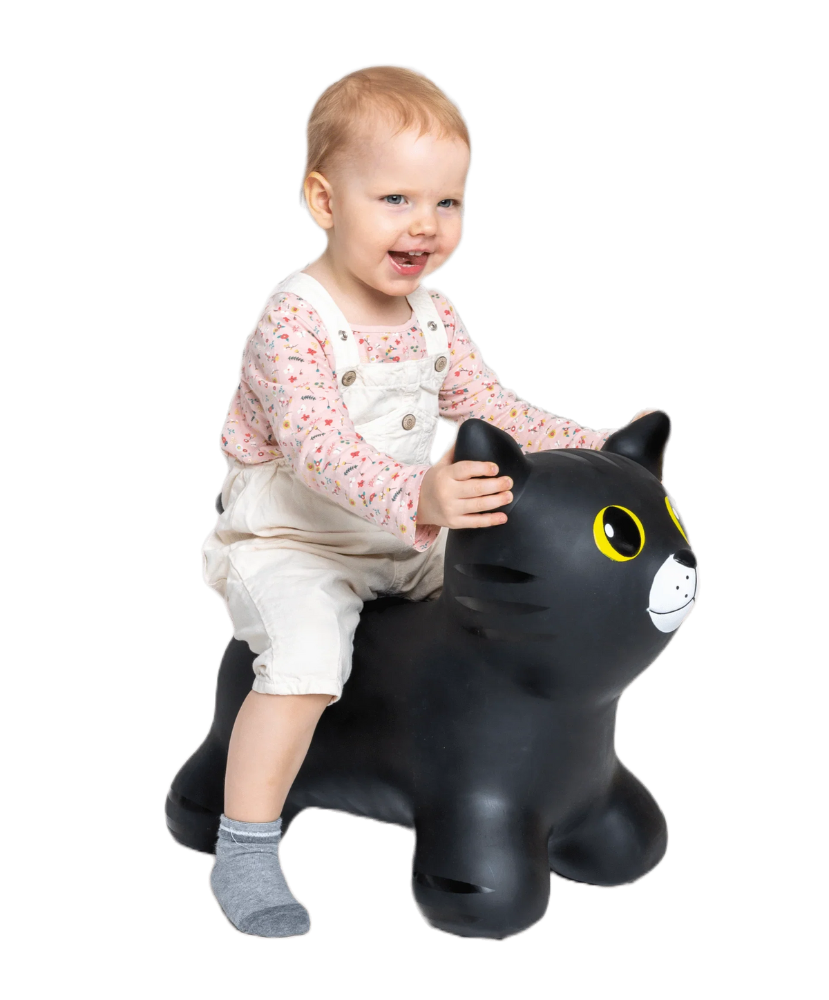 Hüpftier Katze Schwarz für Kinder ab 1 Jahr | Gerardo’s Toys
