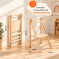 Lernleiter Montessori Beige – Kinderhocker & Kletterhilfe | Goodevas