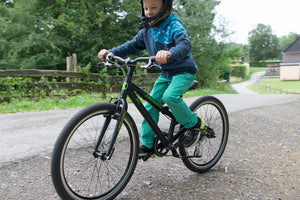 Kokua LIKEtoBIKE 24 SR Schwarz | Kinderfahrrad 24 Zoll mit Schaltung