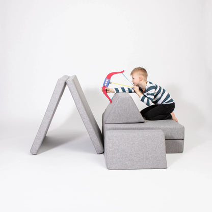 Monboxy Aktivitäts Spielsofa Grau | IGLU