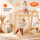 Montessori Klettergerüst 7-in-1 für Indoor & Outdoor | Goodevas