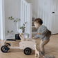 Montessori 4-Rad Lauflernwagen mit Lastenraum